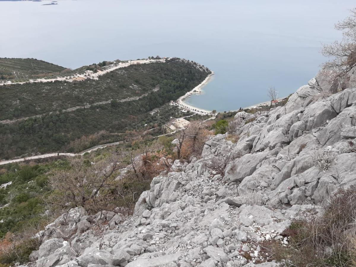 Apartmani Kremena Small Beach 200M Klek Kültér fotó