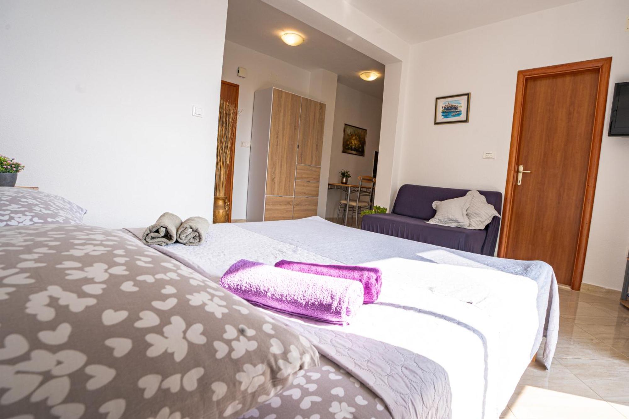 Apartmani Kremena Small Beach 200M Klek Kültér fotó
